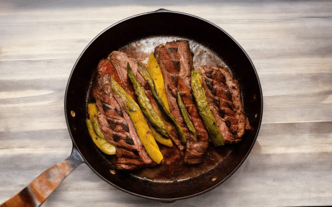 How to Make Your Steaks Taste Like a Restaurant: Restaurant-Style Steak Recipes Using Cast Iron Skillets and Fajitas